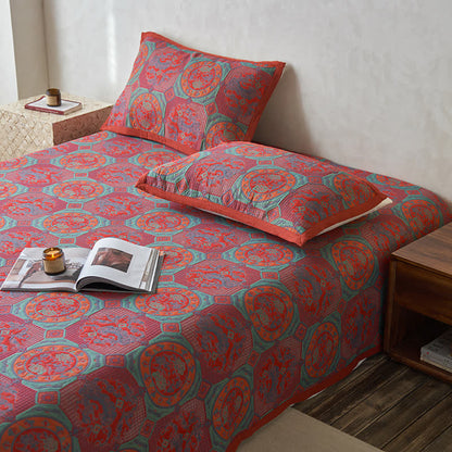 Cotton Gauze Quilt Set | Eco-Friendly Dual Layer | Full/Queen/King Sizes