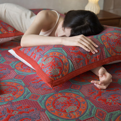 Cotton Gauze Quilt Set | Eco-Friendly Dual Layer | Full/Queen/King Sizes