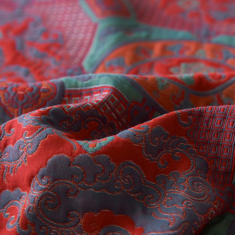 Cotton Gauze Quilt Set | Eco-Friendly Dual Layer | Full/Queen/King Sizes