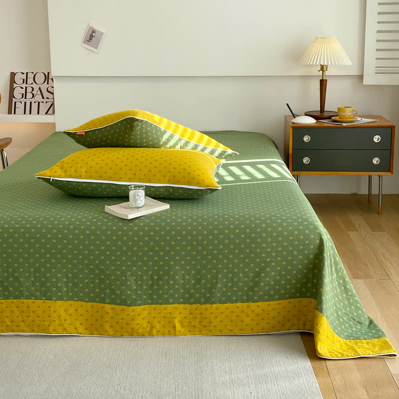 Cotton Gauze Coverlet | Lightweight & Breathable | Twin/Full/Queen Sizes