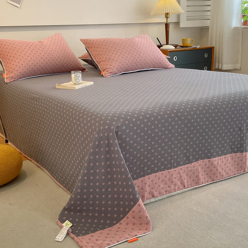 Cotton Gauze Coverlet | Lightweight & Breathable | Twin/Full/Queen Sizes
