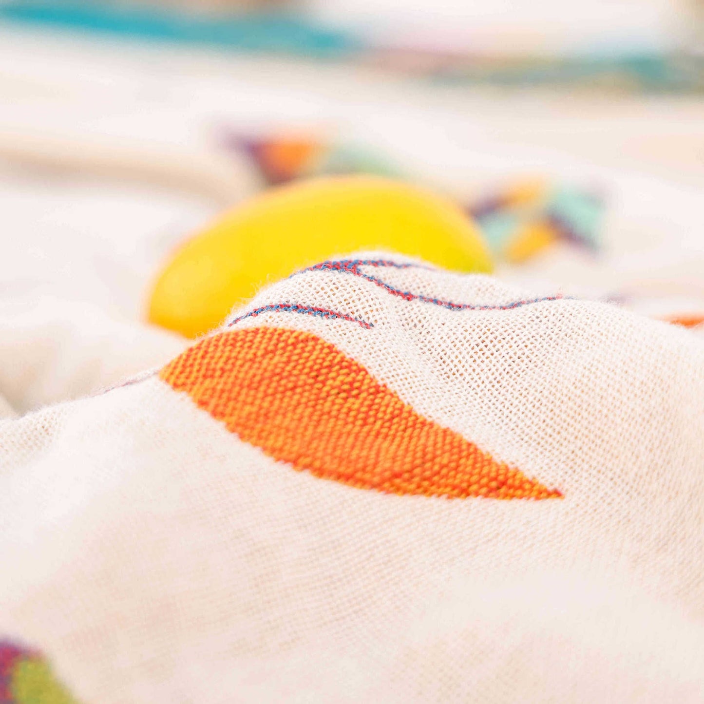 Cotton Gauze Quilt | Eco-Friendly Bird Prints | Full/Queen Size