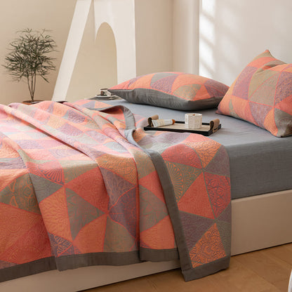 Reversible Quilt | 100% Organic Cotton | Full/Queen/King Sizes