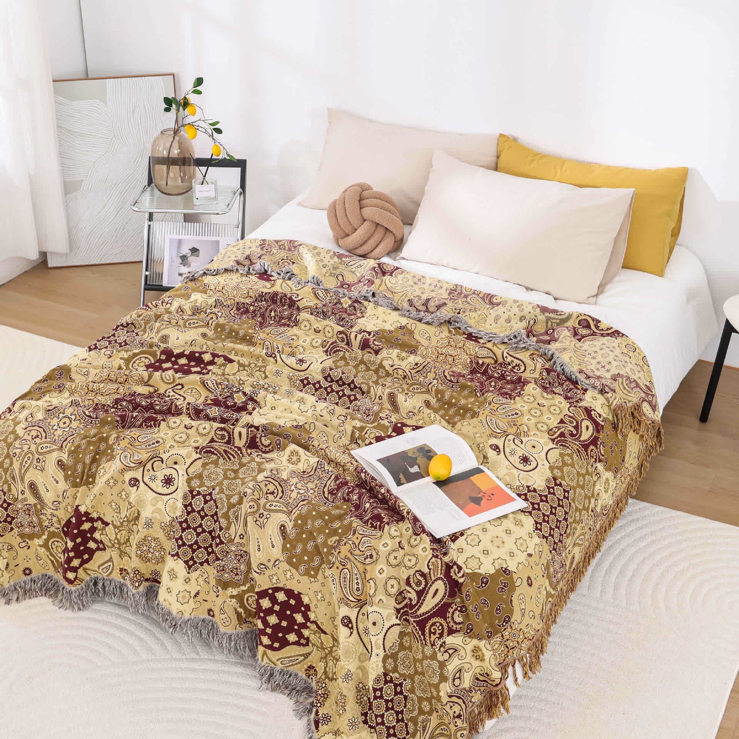 Cotton Gauze Quilt | Breathable & Eco-Friendly | Queen Size