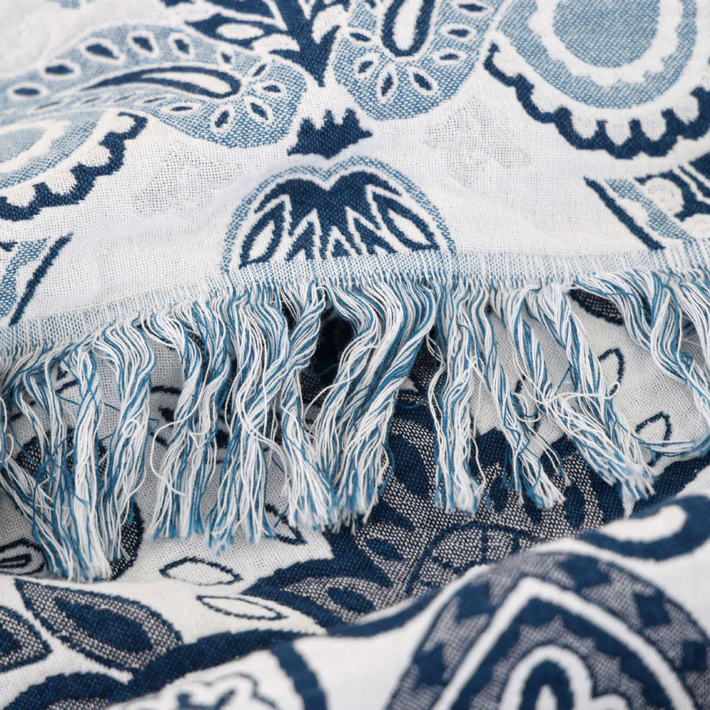 Cotton Quilt | Retro Paisley Design | Full/Queen Size