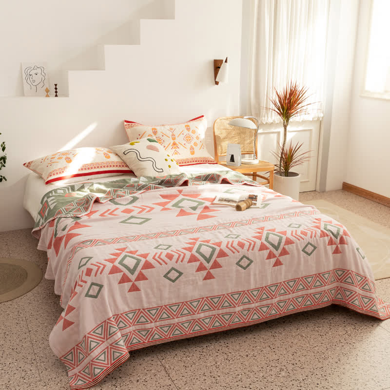 Cotton Summer Quilt | Hypoallergenic & Eco-Friendly | Full/Queen Size