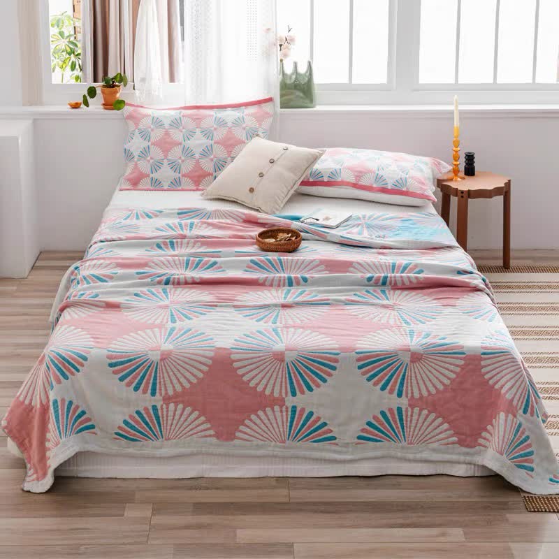 Bohemian Cotton Quilt | Eco-Friendly Art Prints | Full/Queen Size Options