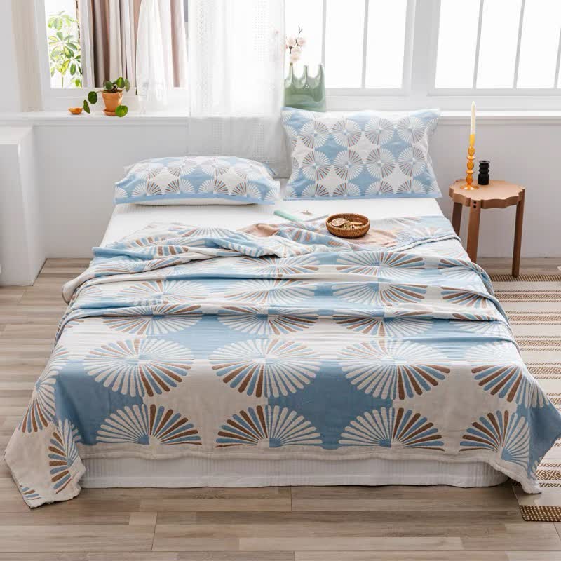 Bohemian Cotton Quilt | Eco-Friendly Art Prints | Full/Queen Size Options