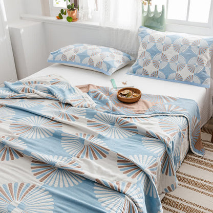 Bohemian Cotton Quilt | Eco-Friendly Art Prints | Full/Queen Size Options