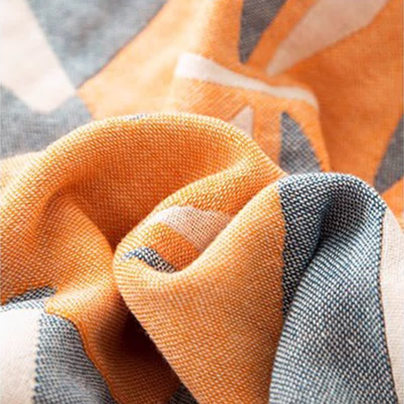 Floral Cotton Quilt | Five-Layer Gauze | Full/Queen Size