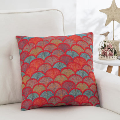 Jacquard Fish Scale Pillowcases | 100% Cotton Gauze | Set of 2
