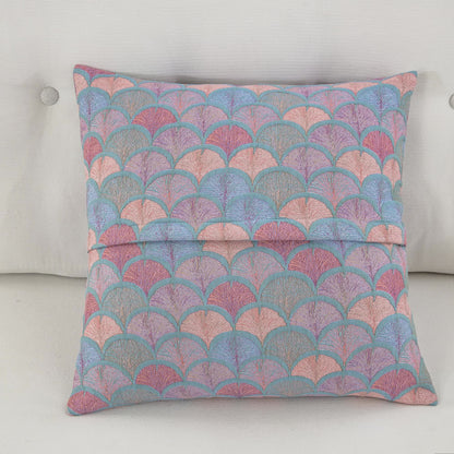 Jacquard Fish Scale Pillowcases | 100% Cotton Gauze | Set of 2