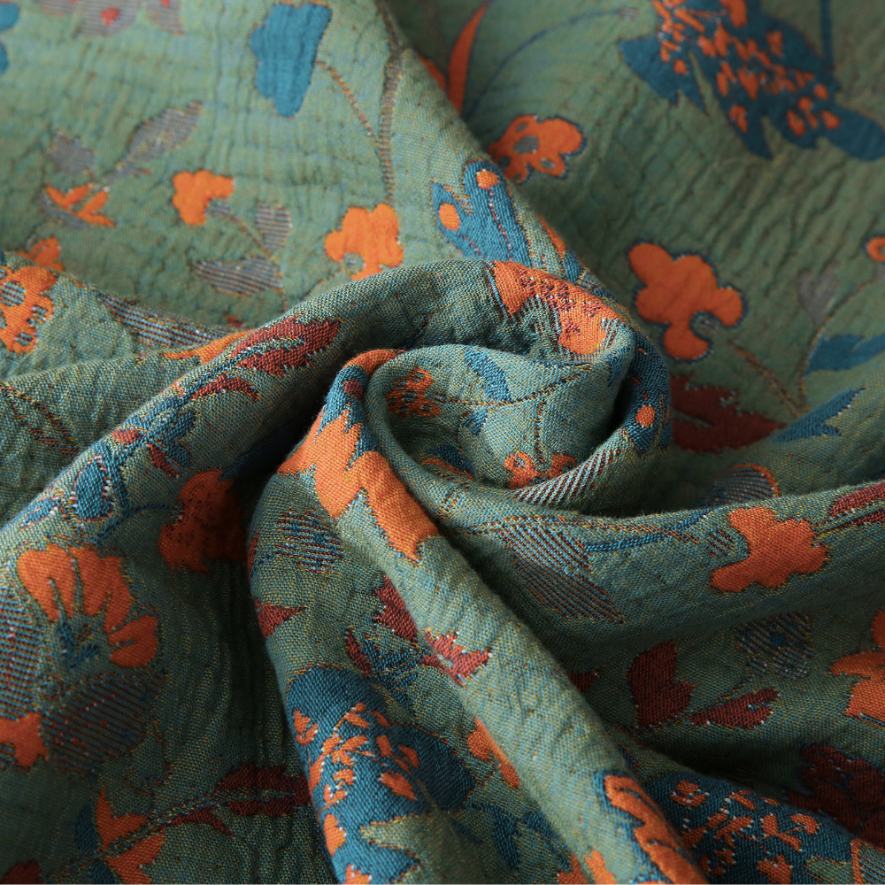 Retro Flower Quilt | 100% Organic Cotton | Reversible Design, Available in Full, Queen, King