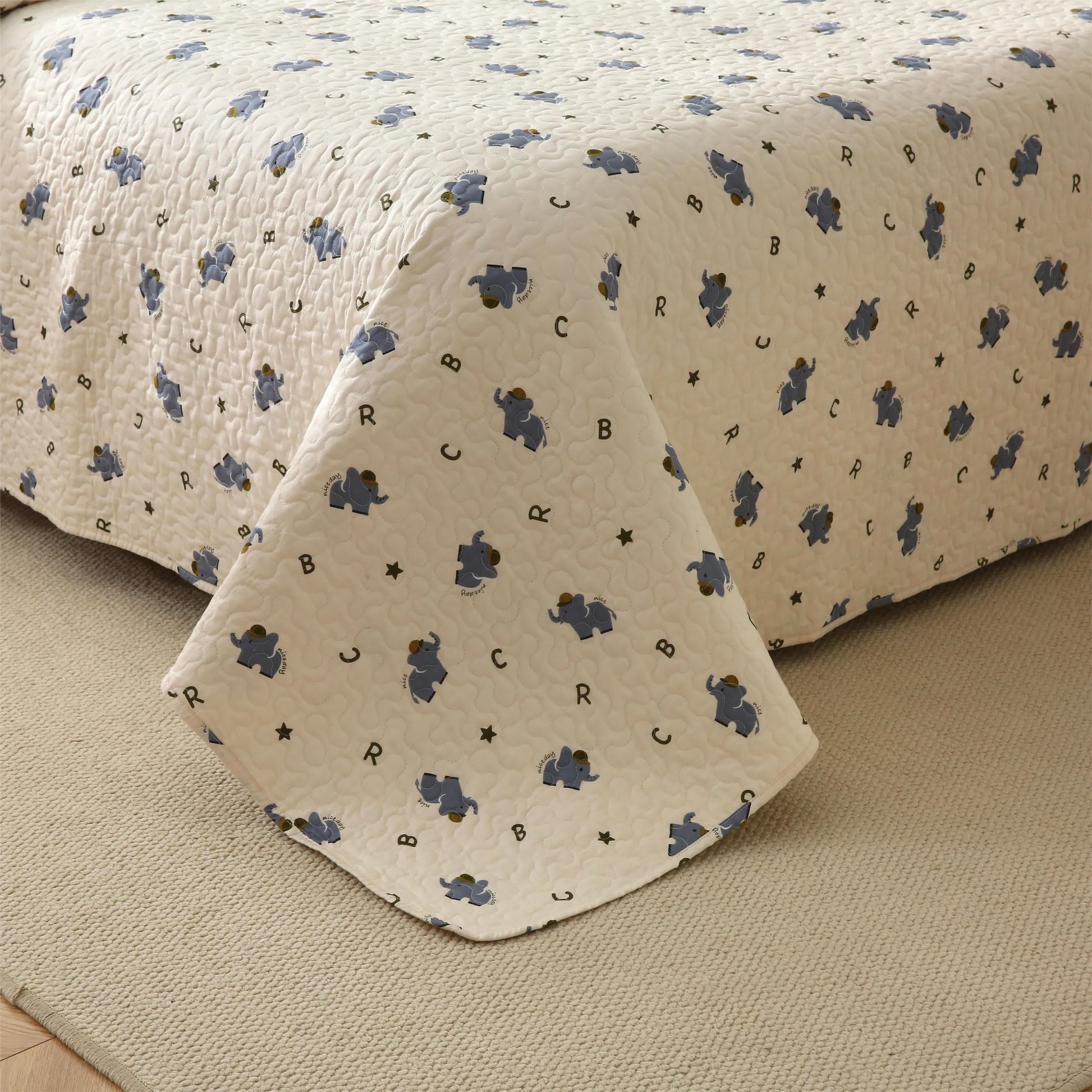 Elephant Bedding Set | 100% Cotton | Full/Queen/King Sizes