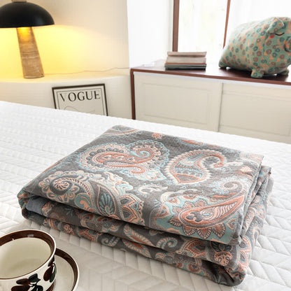 Cotton Gauze Summer Quilt | Eco-Friendly 100% Cotton | Available in Queen, Cal King, and King Sizes