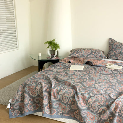 Cotton Gauze Summer Quilt | Eco-Friendly 100% Cotton | Available in Queen, Cal King, and King Sizes