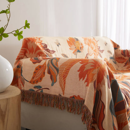 Floral Quilt | Eco-Friendly Cotton Gauze | Full/Queen Size