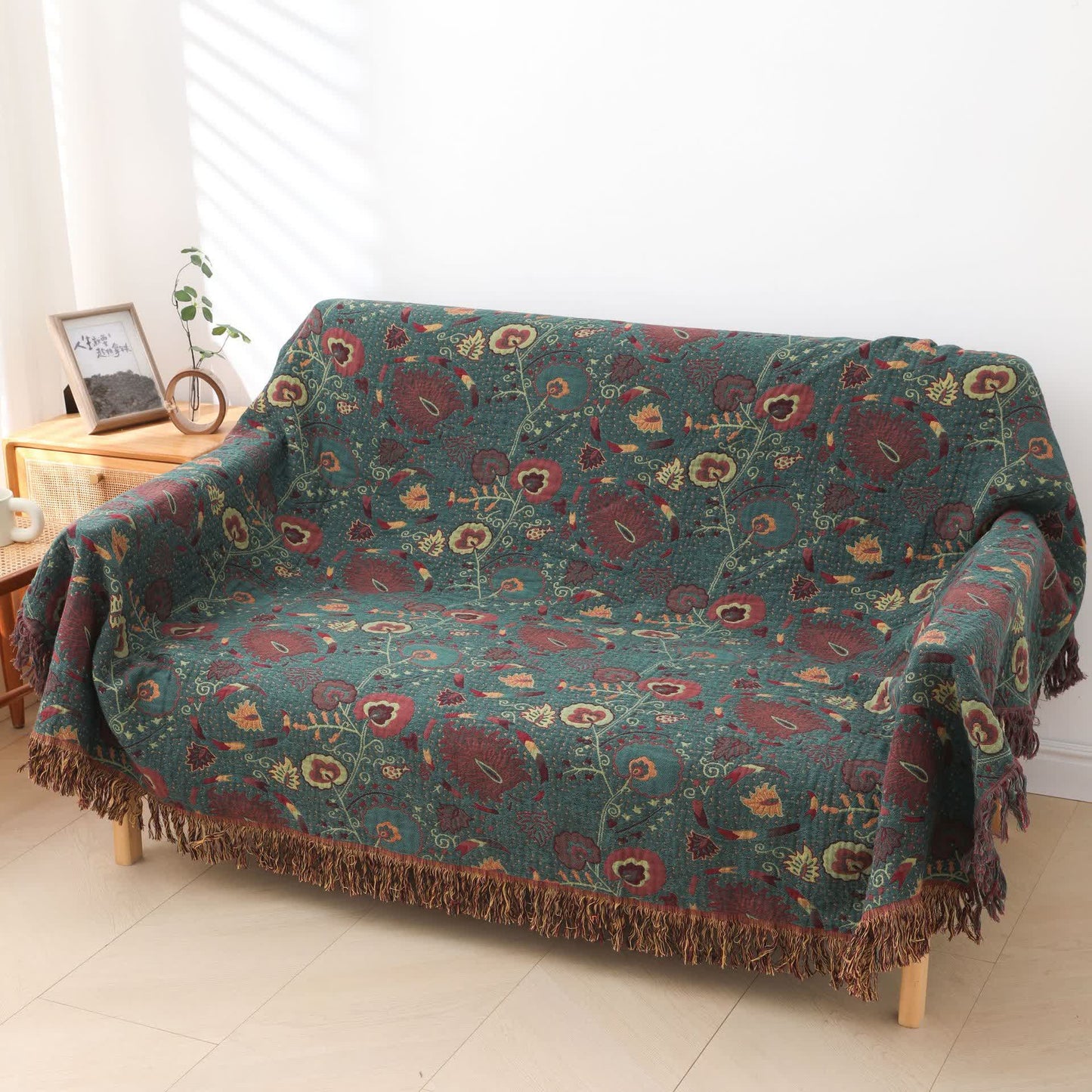 Sofa Blanket | Cotton Gauze | 59" x 79"