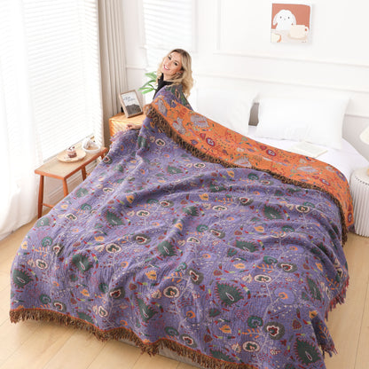 Sofa Blanket | Cotton Gauze | 59" x 79"