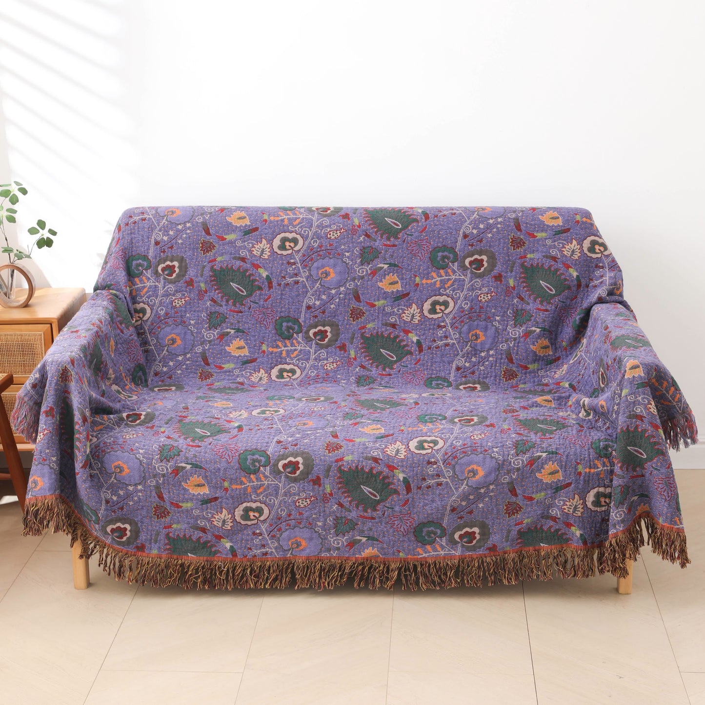 Sofa Blanket | Cotton Gauze | 59" x 79"