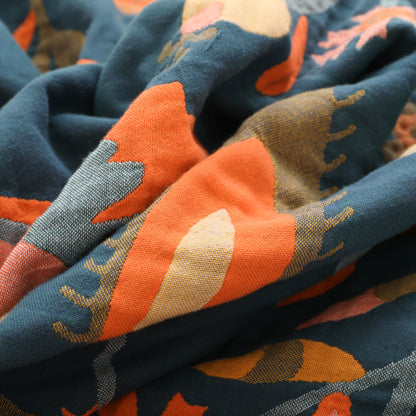 Cotton Gauze Quilt | Eco-Friendly Tassels | Full/Queen Size