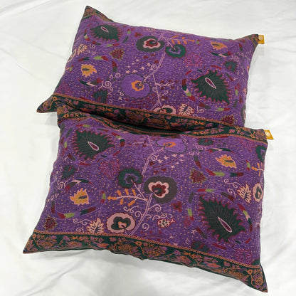 Bohemian Floral Quilt | 100% Cotton Gauze | Available in Full, Queen, King Sizes