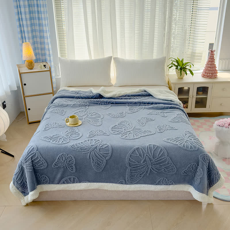 Butterfly Blanket | Soft Polyester | Full/Queen Size