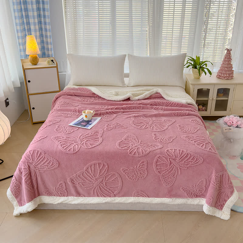 Butterfly Blanket | Soft Polyester | Full/Queen Size