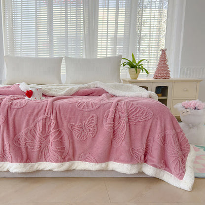 Butterfly Blanket | Soft Polyester | Full/Queen Size