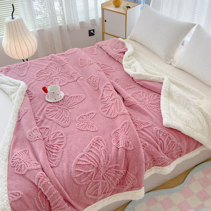 Butterfly Blanket | Soft Polyester | Full/Queen Size