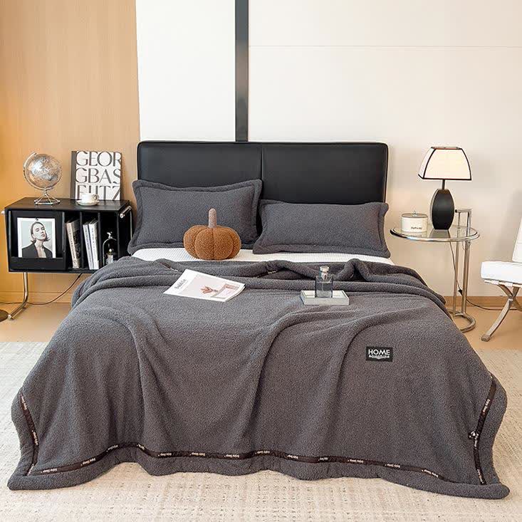 Fluffy Fleece Throw Blanket | Soft Polyester | Full Size 71"W x 86"L