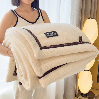 Fluffy Fleece Throw Blanket | Soft Polyester | Full Size 71"W x 86"L
