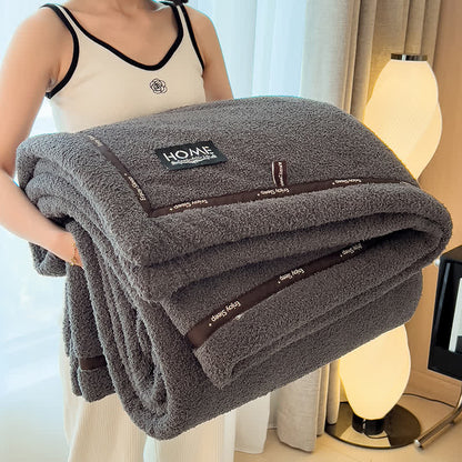 Fluffy Fleece Throw Blanket | Soft Polyester | Full Size 71"W x 86"L