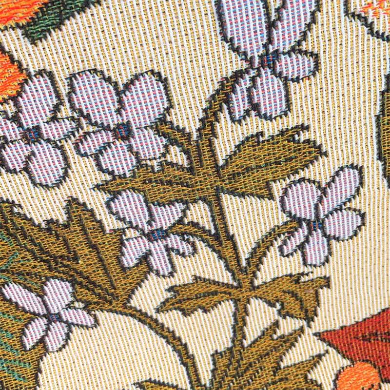 Colorful Floral Tapestry Blanket | High-Quality Polycotton | 51"x63" & 63"x86"