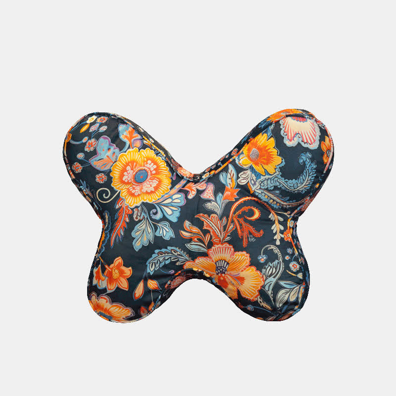 Butterfly Lumbar Pillow | Polycotton | 18" x 14"