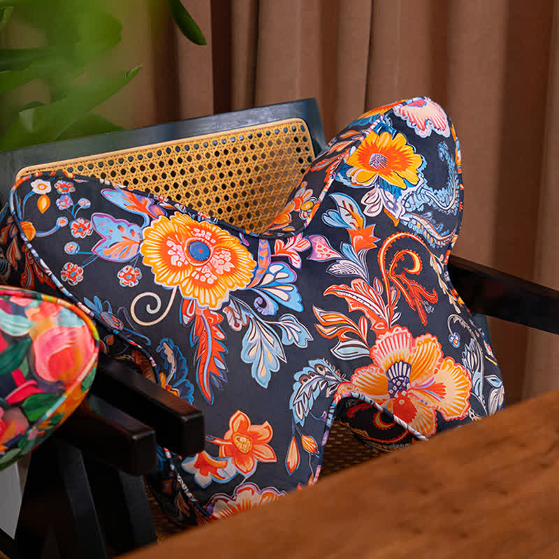 Butterfly Lumbar Pillow | Polycotton | 18" x 14"
