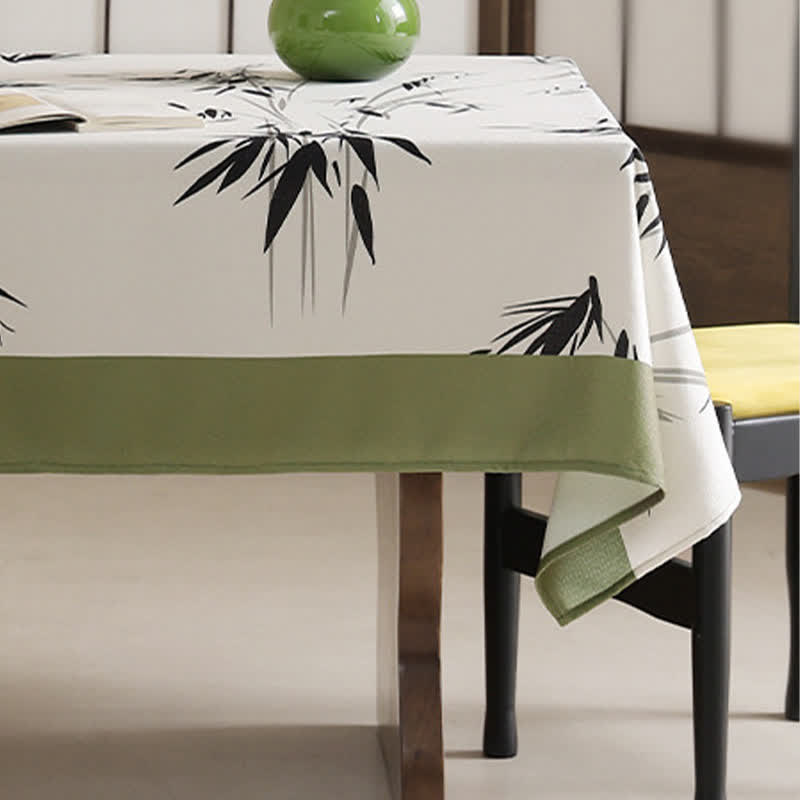 Farmhouse Tablecloth | Bamboo | Multiple Sizes