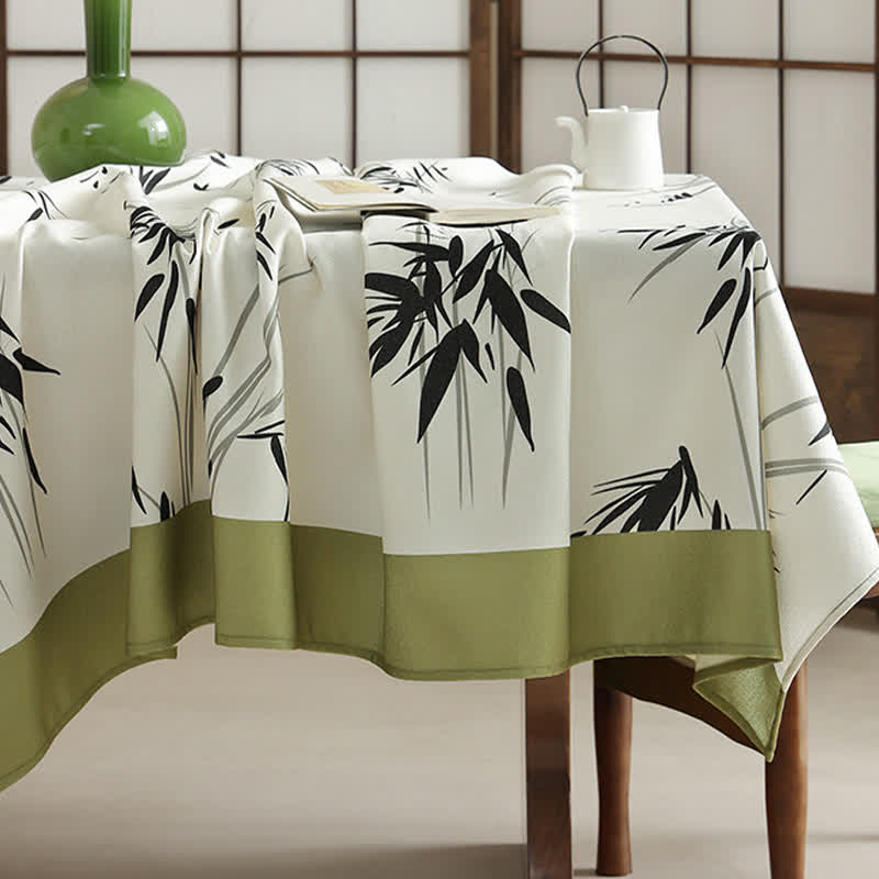 Farmhouse Tablecloth | Bamboo | Multiple Sizes