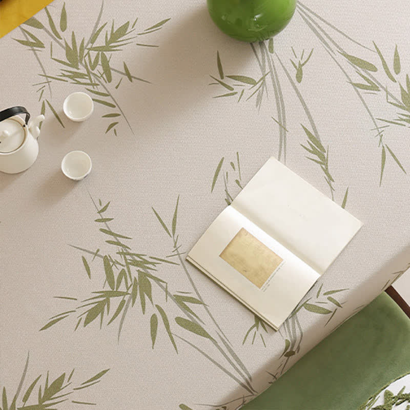 Farmhouse Tablecloth | Bamboo | Multiple Sizes