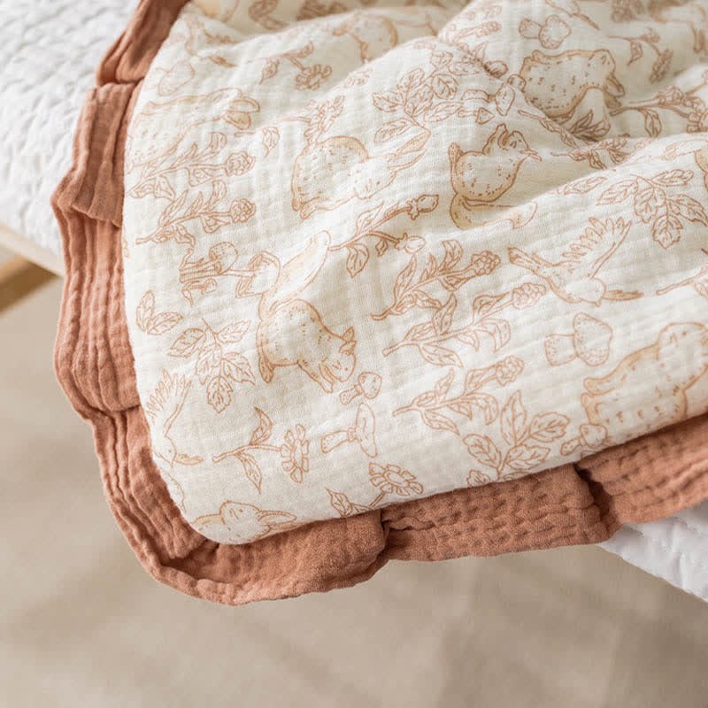Cotton Baby Quilt | Eco-Friendly & Soft | Multiple Sizes Available