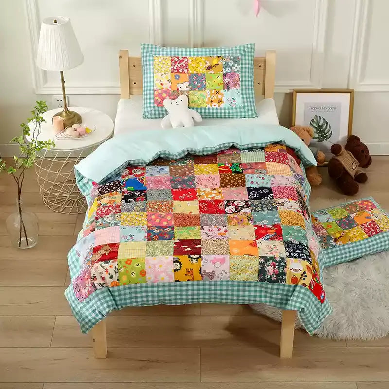 Pure Cotton Baby Quilt | Eco-Friendly & Breathable | Available in Multiple Sizes