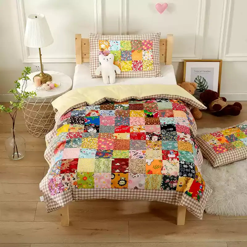 Pure Cotton Baby Quilt | Eco-Friendly & Breathable | Available in Multiple Sizes