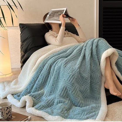 Fleece Throw Blanket | Soft Microfiber | Multiple Sizes