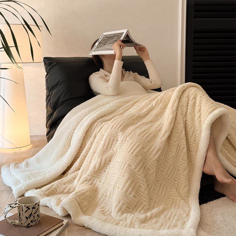 Fleece Throw Blanket | Soft Microfiber | Multiple Sizes