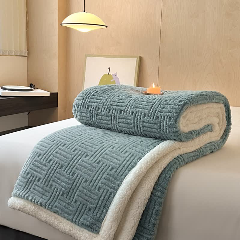 Fleece Throw Blanket | Soft Microfiber | Multiple Sizes