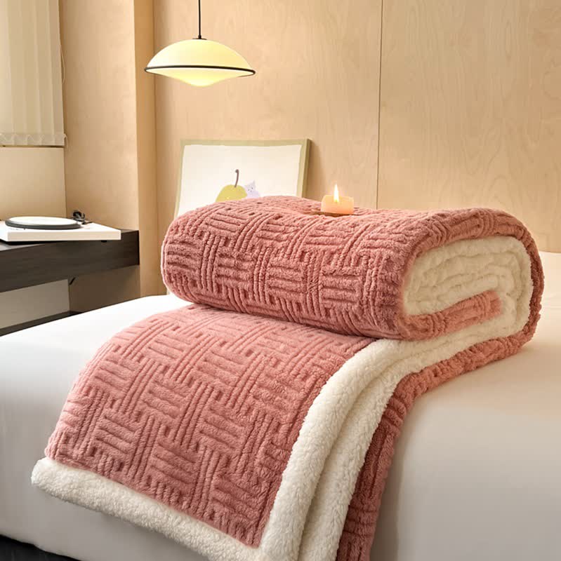 Fleece Throw Blanket | Soft Microfiber | Multiple Sizes