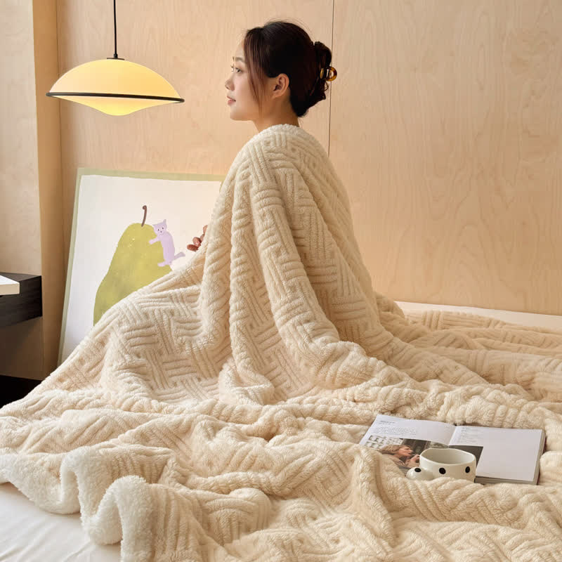 Fleece Throw Blanket | Soft Microfiber | Multiple Sizes