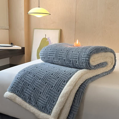 Fleece Throw Blanket | Soft Microfiber | Multiple Sizes