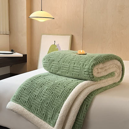 Fleece Throw Blanket | Soft Microfiber | Multiple Sizes