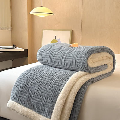 Fleece Throw Blanket | Soft Microfiber | Multiple Sizes